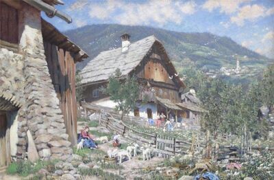 alpine-chalets-in-springtime