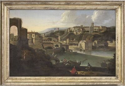 veduta-di-citta-con-fiume-roma