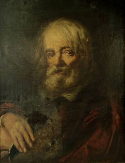 ortrait-of-a-gentleman-with-white-beard-wearing-a-dark-red-coat
