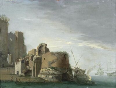 an-italianate-landscape-with-a-round-blind-colonnade-temple-drovers-with-their-cattle-by-cascades