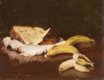 still-life-with-panettone-and-bananas
