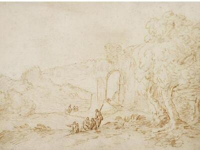 travelers-in-an-italian-landscape