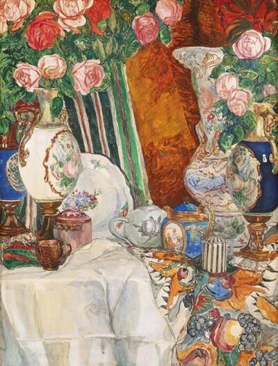 still-life-with-porcelain-vases-and-flowers