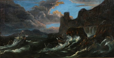 wrecked-ships-off-the-rocky-coastline