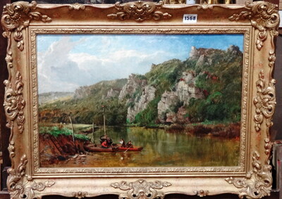 fishermen-in-river-vessels-in-a-rocky-landscape