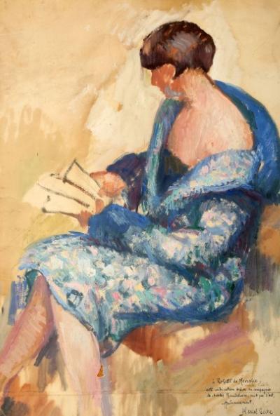 woman-seated-in-blue-coat