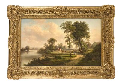landschaft-mit-kuhen-und-hirten