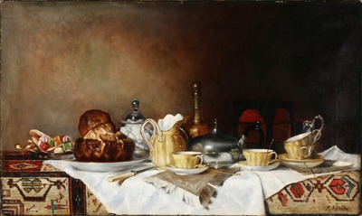 still-life-with-bread-tea-and-confectionery