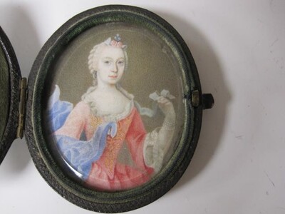 portrait-miniature-of-a-lady-in-a-red-embroidered-dress-lace-trimmed-with-a-blue-wrap-oval