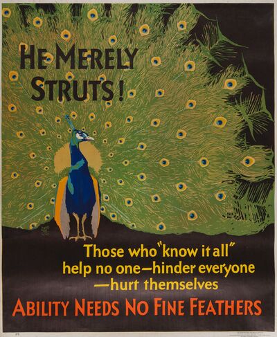 he-merely-struts