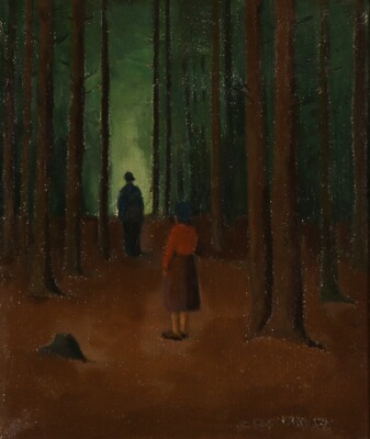two-figures-in-the-woods
