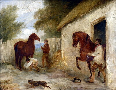horses-and-grooms