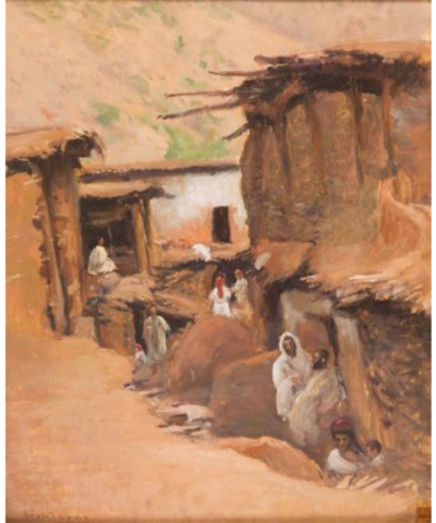 juifs-dans-un-mellah-atlas-maroc