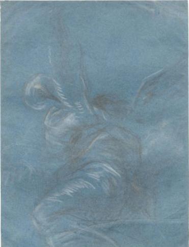 study-of-a-trumpet-blowing-flying-angel-as-seen-from-behind