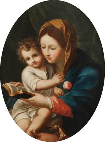 la-vierge-et-jesus-lisant