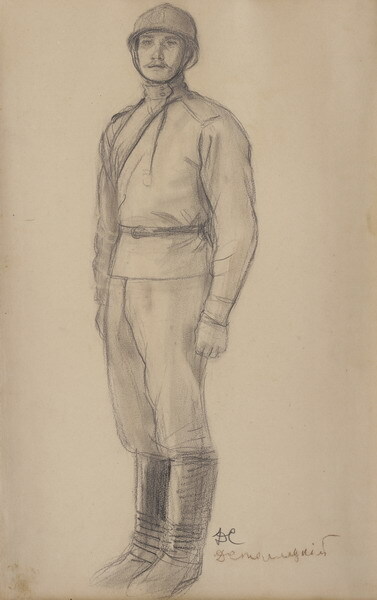 portrait-en-pied-d-un-soldat-du-corps-expeditionnaire-russe