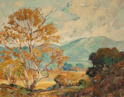 golden-trees-and-green-mountains