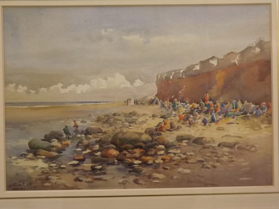 beach-scene-with-figures-and-beach-hut