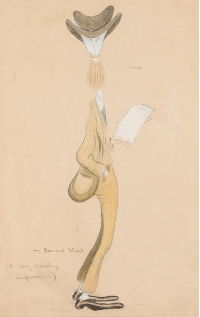 george-bernard-shaw-a-very-early-impression