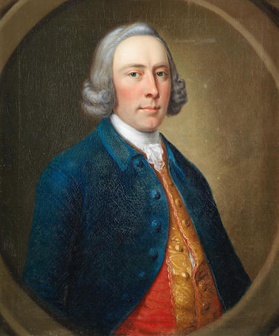 portrait-of-a-gentleman-bust-length-in-a-red-brocade-waistcoat-and-a-blue-coat-in-a-painted-oval