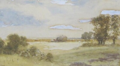 a-harvest-scene-with-laden-hay-wagon