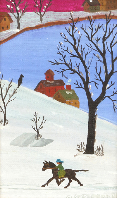 winter-scene-with-a-figure-on-a-horse