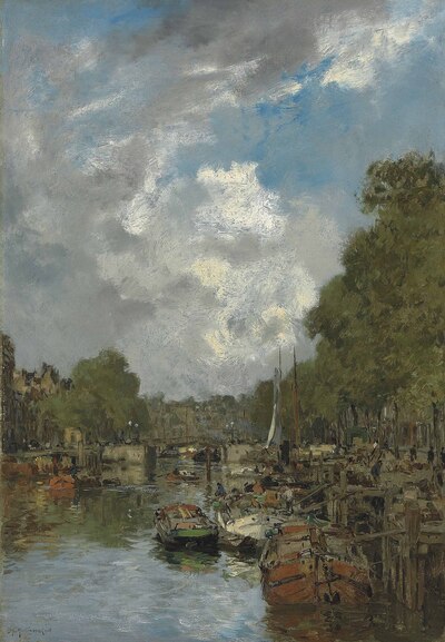 a-busy-canal-rotterdam
