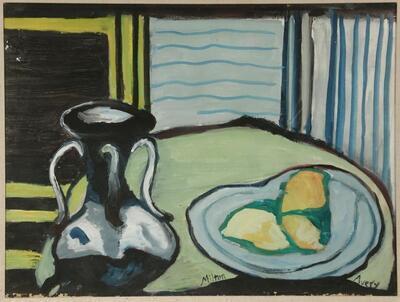 still-life-with-plate-of-lemons-and-vase