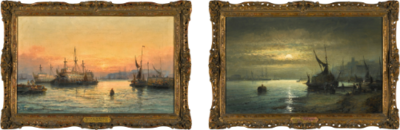 the-sunset-on-the-medway-moonrise-gillingham-on-the-medway