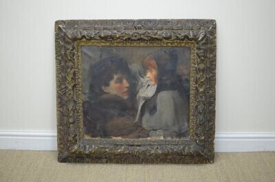 florence-and-kitty-shannon-the-artist-s-wife-and-daughter