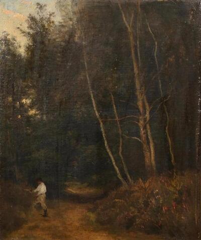 chasseur-dans-un-sous-bois