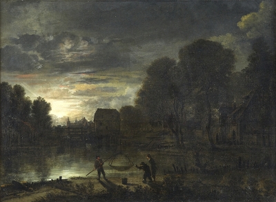 landscape-in-moonlight