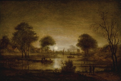 moonlit-river-landscape-with-farms-to-the-left