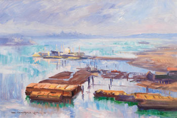 lumber-barges-burrard-inlet