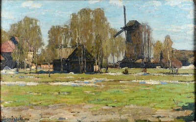 paysage-d-ete-avec-un-moulin