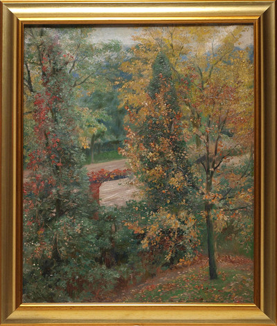 street-in-the-autumnal-park-in-the-foreground-a-tree-on-a-small-lawn