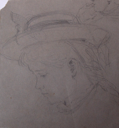 double-study-of-a-girl-s-head-with-a-straw-hat