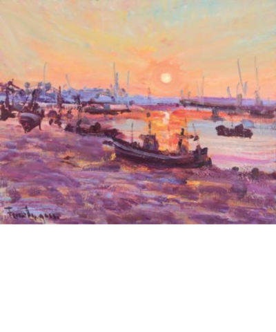 bateaux-au-couchant