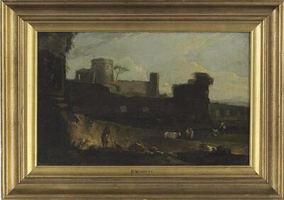 shepherd-and-cows-resting-among-the-ruins