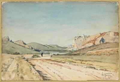 promeneur-a-frigolet-pres-de-tarascon