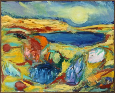 landscape-with-the-sun-and-a-lake
