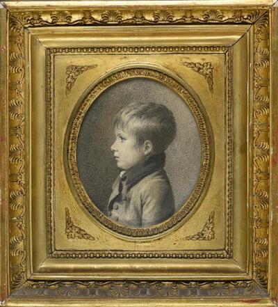 portrait-de-profil-de-son-neveu-paul-caillard