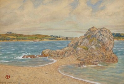 rocher-en-bord-de-mer-a-loguivy-en-bretagne