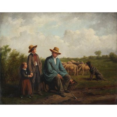 herder-met-schapen-in-landschap