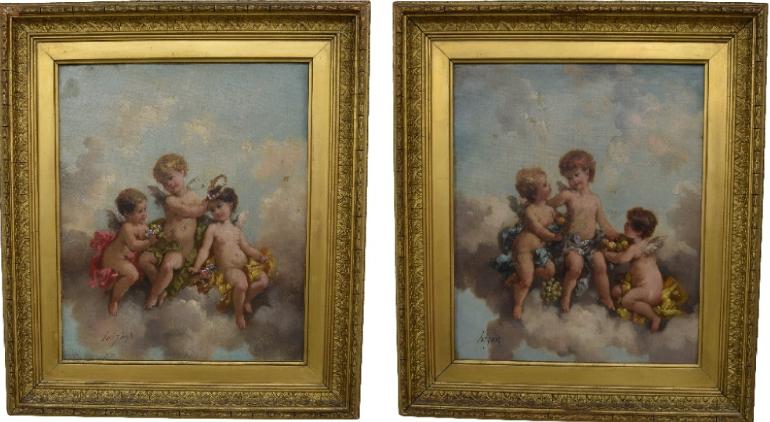 three-cherubs-with-garlands-of-fruit-amongst-clouds-together-with-three-cherubs-with-garlands-of-flowers-amongst-clouds