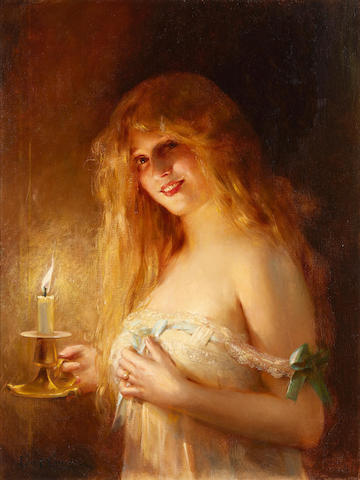 femme-a-la-bougie