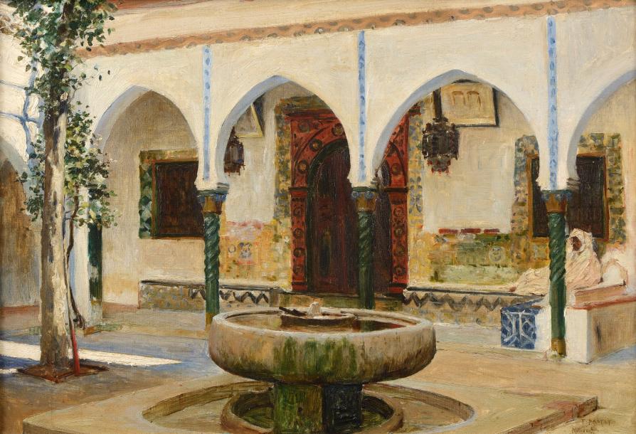 cour-et-bassin-sacre-de-la-mosquee-de-sidi-ahmed-ben-youcef-a-miliana-algerie