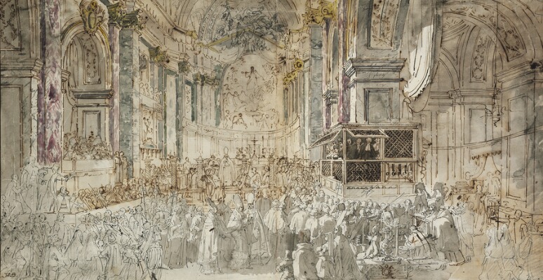 gustav-iii-of-sweden-visiting-a-church-in-rome