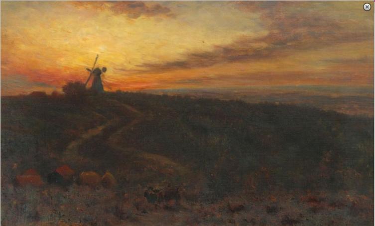 sunset-on-the-surrey-hills