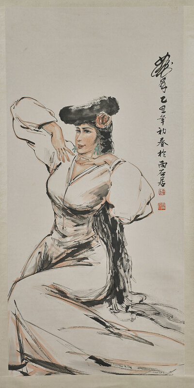 chinese-scroll-after-huang-zhou
